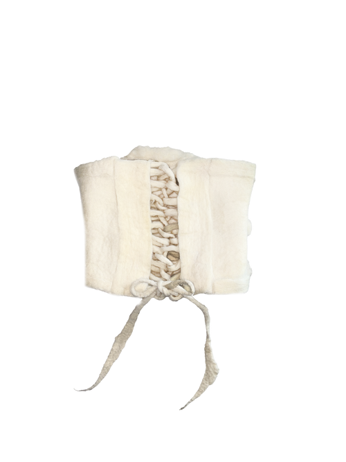 Felted fur top